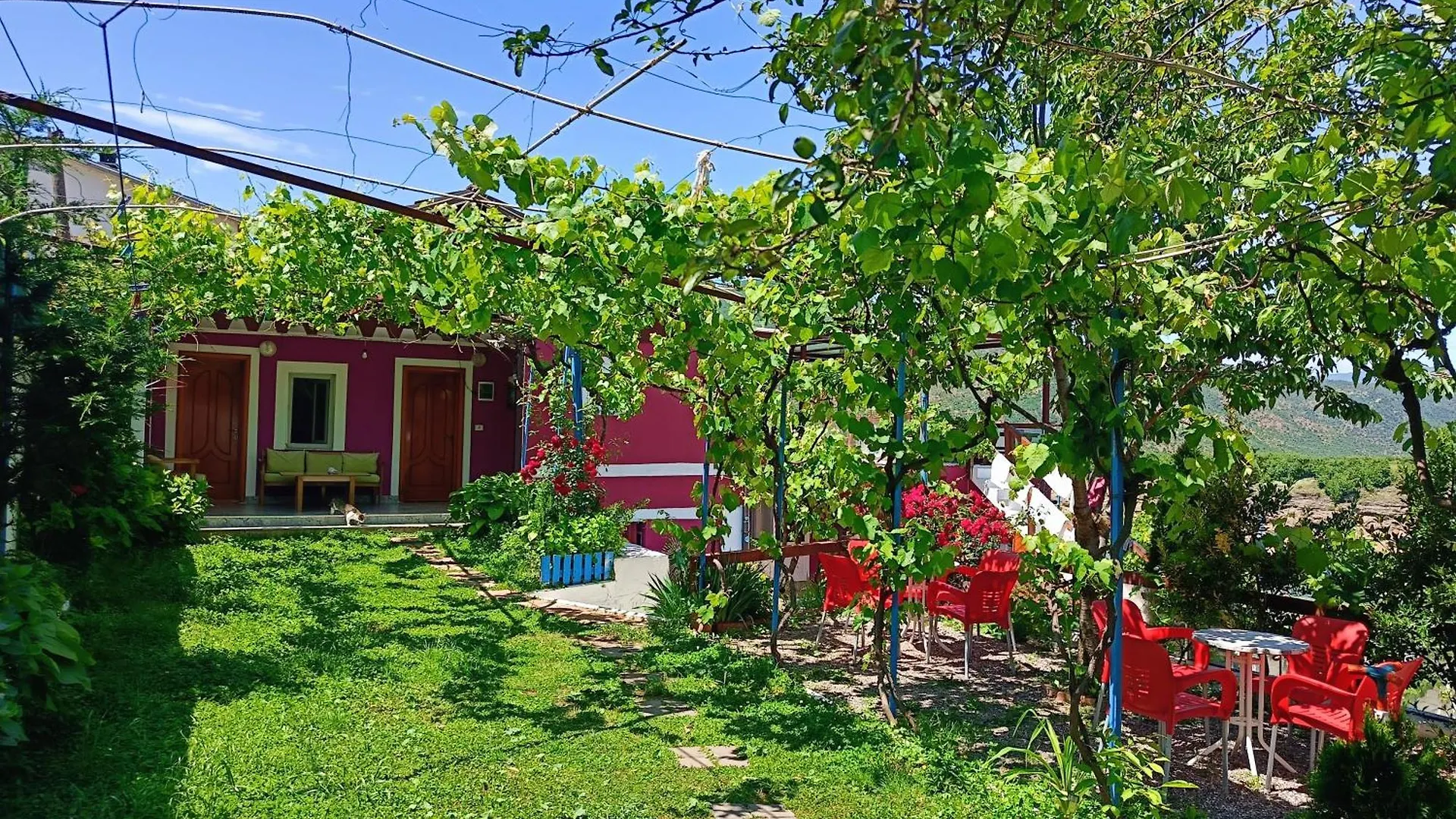 Superpanorama Guesthouse Kukes Проживание в семье
